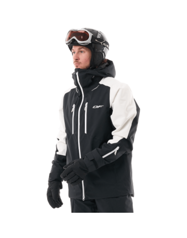 Dragonfly Куртка горнолыжная утепленная Gravity Man White Snow Black 2025