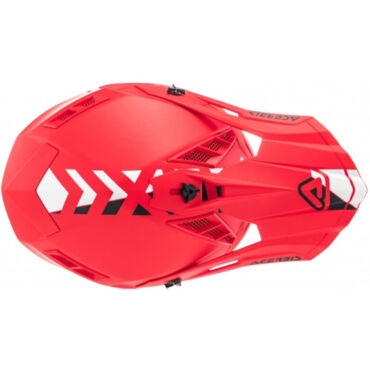 Acerbis Шлем Steel Carbon Red 2 - миниатюра 2