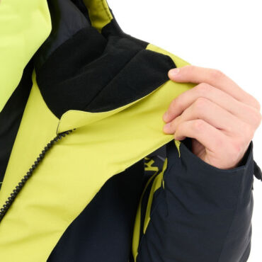 Dragonfly Плащ зимний Race Coat Man 2025 Lime Black - миниатюра 3