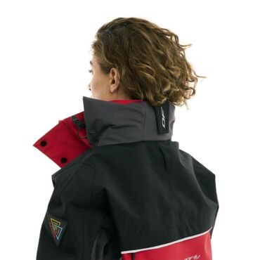 Dragonfly Мембранная куртка Quad Pro Woman V26 Red - Black - Grey - миниатюра 6