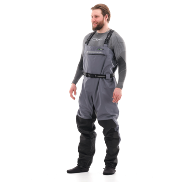 Dragonfly Вейдерсы мембранные QUAD PRO GRAY BLACK 2021 - миниатюра 2