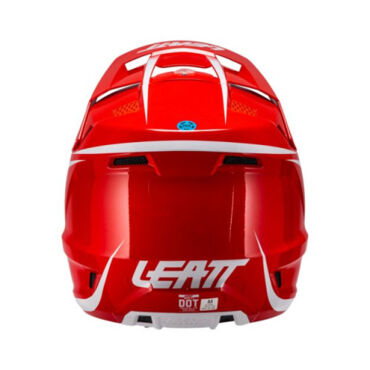 Leatt Шлем кроссовый 3.5 V26 Red + очки Vizion 3.5 - миниатюра 3