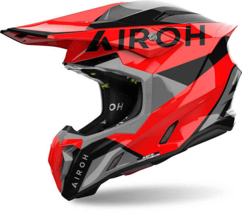 Шлем кроссовый Airoh Twist 3 King, red gloss (L, Взрослая  Кросс эндуро) - фото 1