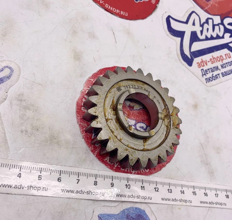 KTM idler gear 3 rd. Шестерня 3й передачи вторичного вала КПП 250 300 350 EXC EXCF 20-> ( 79333313000 ) - фото 1