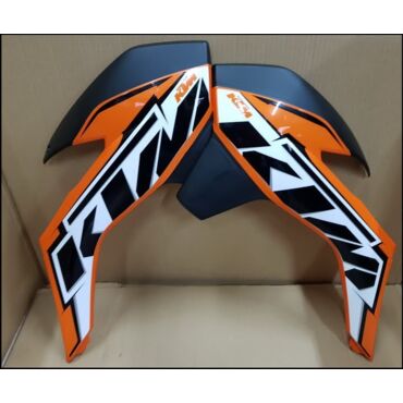 KTM SPOILER KIT EXC 2014 (WITH DECAL) пластик передний (комплект)  ( 7770805400004D ) - миниатюра 1