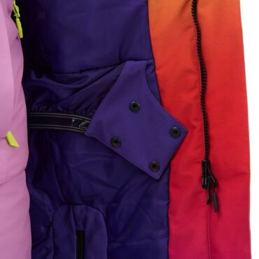 Dragonfly Плащ зимний Race Coat Winter Sunset Woman 2025 Orange - Violet - миниатюра 4