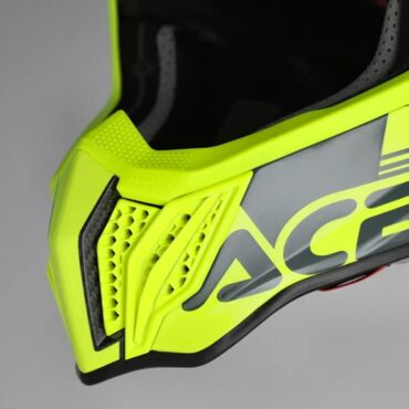 Acerbis Шлем Airstrike C 22 06 Black Fluo Yellow - миниатюра 1