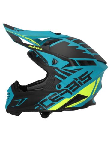 Acerbis Шлем кроссовый X TRACK 22 06 Green Black