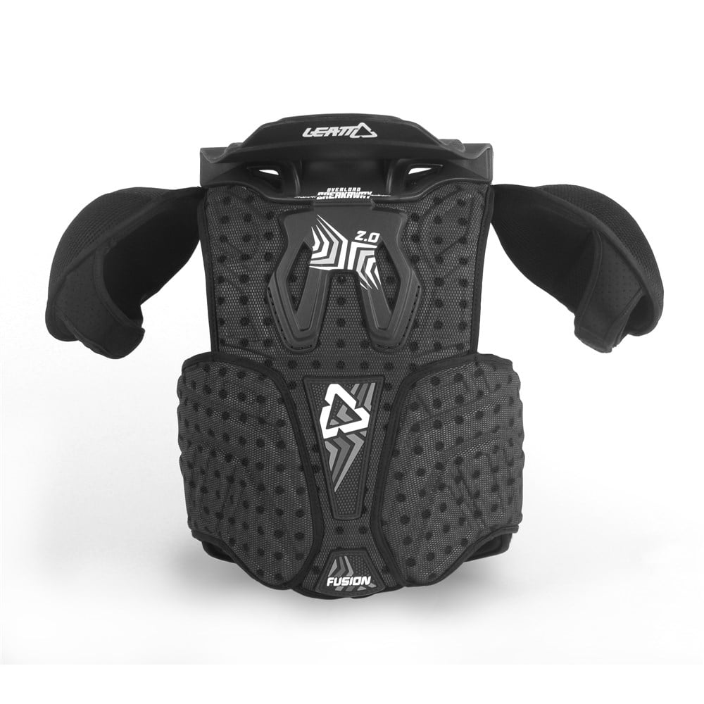 Leatt Защита панцирь+ шея подростковый Fusion Vest Junior 2.0 Black - фото 2