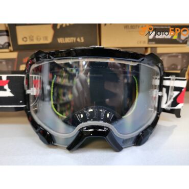 Очки Leatt Velocity 4.5 Zebra Clear 83% - миниатюра 2