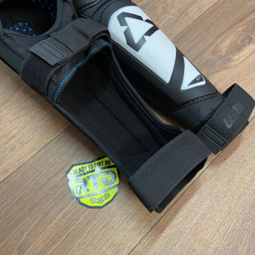 Наколенники Leatt Knee & Shin Guard EXT White Black - миниатюра 3