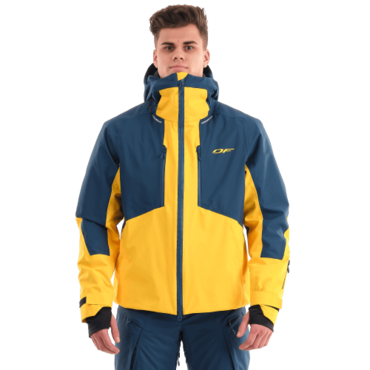 Dragonfly Куртка утепленная Gravity Premium Man Yellow Dark Ocean - миниатюра 1