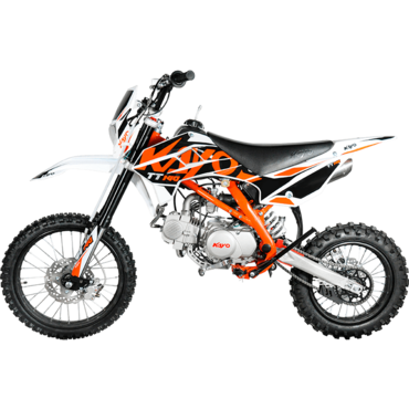 Питбайк KAYO BASIC TT140EM 17 14 KRZ (механ. сцепл., эл. стартер 2022 г.) - миниатюра 2