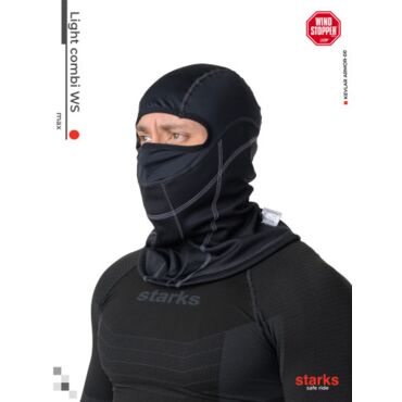 Подшлемник STARKS Light Combi WS max Чёрный(чз) - миниатюра 2