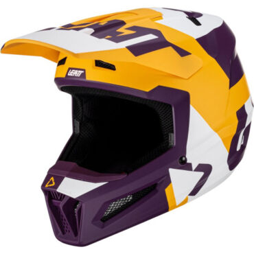 Мотошлем Leatt Moto 2.5 Indigo - миниатюра 3
