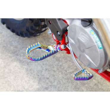 Подножки из титана низкие S3 Rainbow KTM EXC EXC F 24- / Husqvarna TE FE 24- / GasGas EC EC F 24- / Beta RR 20- - миниатюра 1