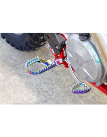Подножки из титана низкие S3 Rainbow KTM EXC EXC F 24- / Husqvarna TE FE 24- / GasGas EC EC F 24- / Beta RR 20-