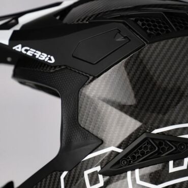 Acerbis Шлем Airstrike C 22 06 Black White - миниатюра 2