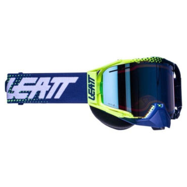 Leatt Маска Velocity 6.5 SNX Iriz Lime Blue UC 26% - миниатюра 1