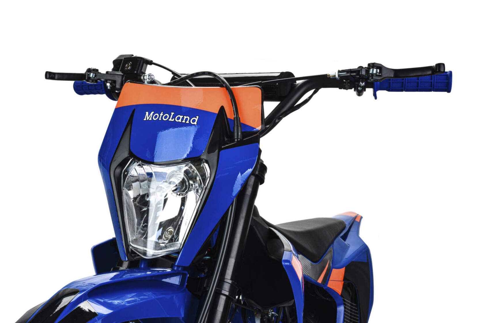 Питбайк Motoland 125 SX 125 E 17 14 синий - фото 2