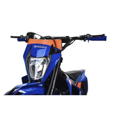 Питбайк Motoland 125 SX 125 E 17 14 синий - миниатюра 2