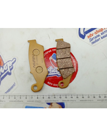 NISSIN 2P 225GS колодки тормозные перед XRV750 RD07 / A (93 03) /  XL600 97 00 / XL650 01 06 / XR250 96- / XR400 XR650L // M 20550