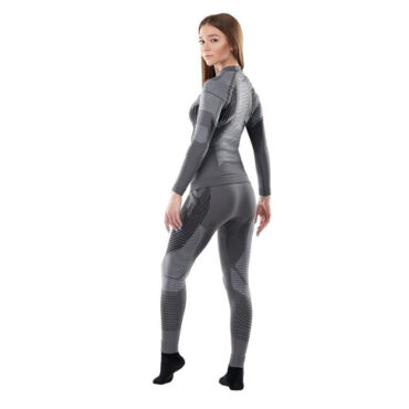 Dragonfly Термофутболка DF 3DTHERMO GREY с длинным рукавом Woman - миниатюра 1