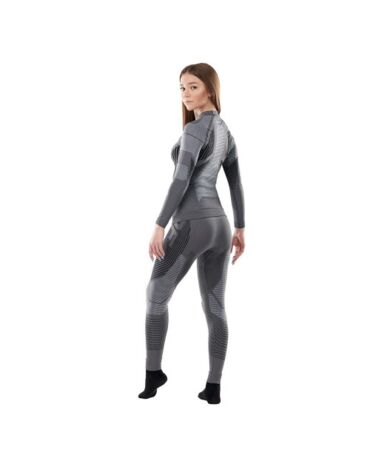 Dragonfly Термофутболка DF 3DTHERMO GREY с длинным рукавом Woman