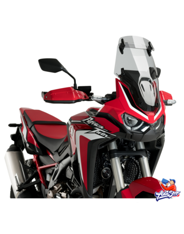 Puig Стекло туринг с регулируемым спойлером дымчатое Honda CRF1100 20-> // 10016243