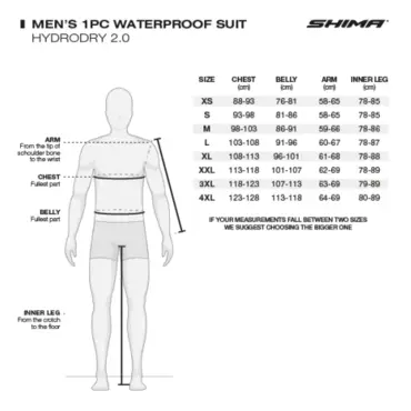 Shima Мотодождевик мембранный Hydrodry 2.0 Black Fluo - миниатюра 1