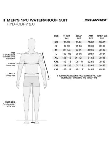Shima Мотодождевик мембранный Hydrodry 2.0 Black Fluo