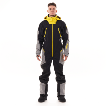 Dragonfly Комбинезон Extreme 2.0 Man Утепленный Black - Yellow - Grey 2024 - миниатюра 3