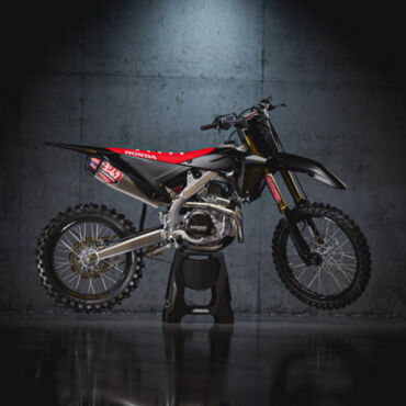 Комплект пластика Honda CRF250R (2025), CRF450R (2025), Черный - миниатюра 1