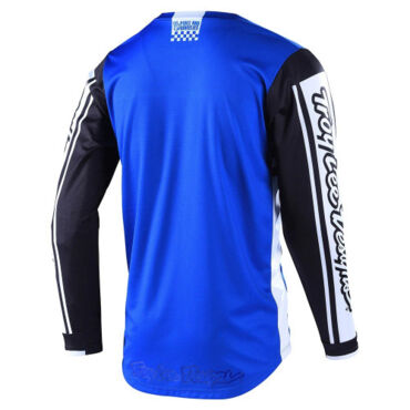 Мотоджерси Troy Lee Designs GP Jersey Race 81, blue (L, Взрослая  Кросс эндуро) - миниатюра 1