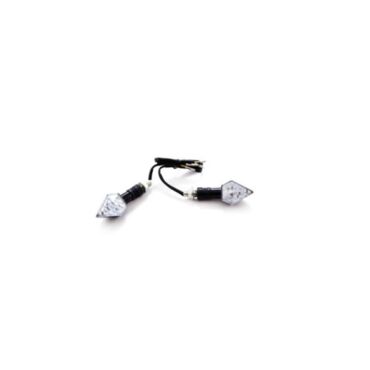 Поворотники светодиодные (компл. 2шт) SM PARTS SMP 10 черные - миниатюра 1