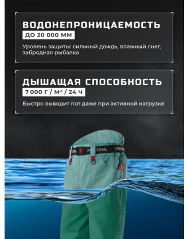 Finntrail Вейдерсы Runner 1519 Petrol