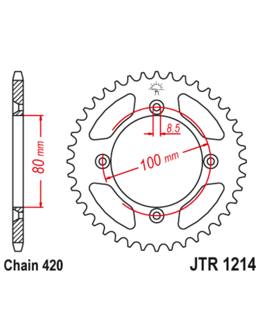 Звезда ведомая JTR1214.36