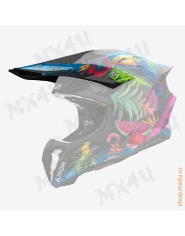 Козырек для шлема Airoh Twist 3 Amazonia Gloss Black
