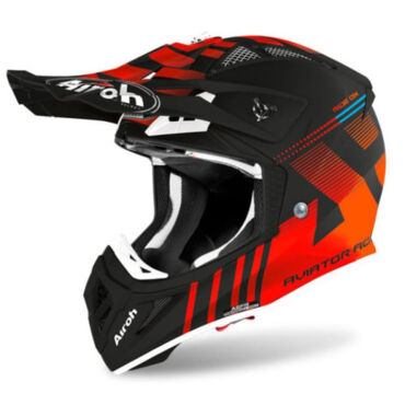 Airoh Шлем Aviator Ace Nemesi Orange Matt - миниатюра 1