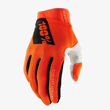 Мотоперчатки 100% Ridefit, Fluo Orange - миниатюра 2