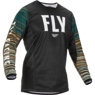 Комплект FLY RACING KINETIC WAVE Black Rum, штаны+джерси - миниатюра 1