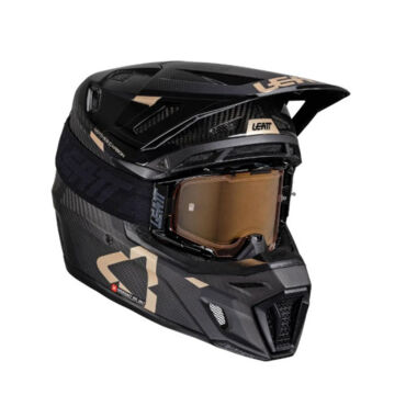 Leatt Мотошлем Moto 9.5 Carbon Black V25 - миниатюра 2