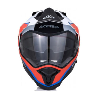 Acerbis Шлем REACTIVE GRAFFIX Red White - миниатюра 1