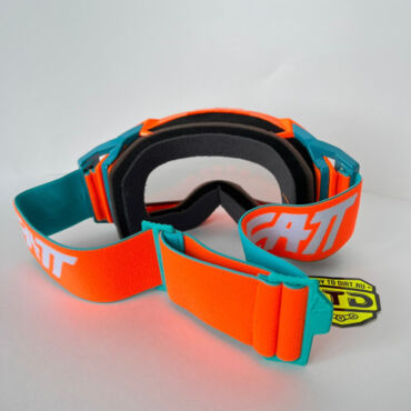 Очки Leatt Velocity 5.5 Neon Orange (Линза Light Grey 58%) - миниатюра 1