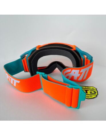 Очки Leatt Velocity 5.5 Neon Orange (Линза Light Grey 58%)