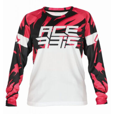 Acerbis Джерси детское MX J KID FOUR White Purple - миниатюра 1