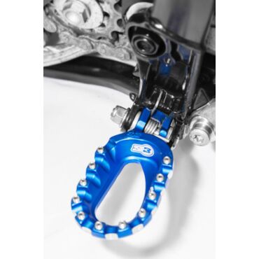 Подножки алюминиевые высокие  (рост до 180) синие S3 Hard Rock Husqvarna 17 23 - миниатюра 1