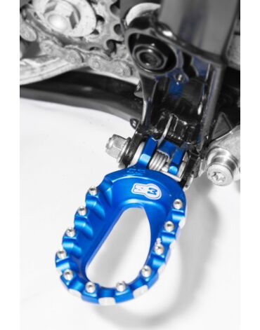 Подножки алюминиевые высокие  (рост до 180) синие S3 Hard Rock Husqvarna 17 23