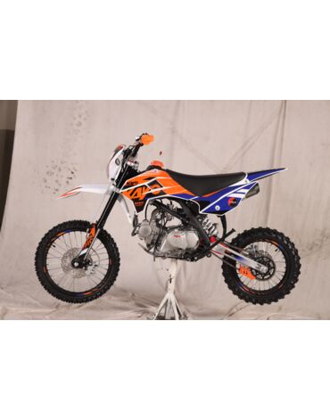 Питбайк KAYO BASIC YX140EM 17 14 KRZ 26 (механ. сцепл., эл. стартер)