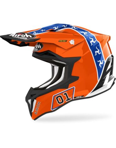 Airoh Мотошлем STRYCKER HAZZARD GLOSS